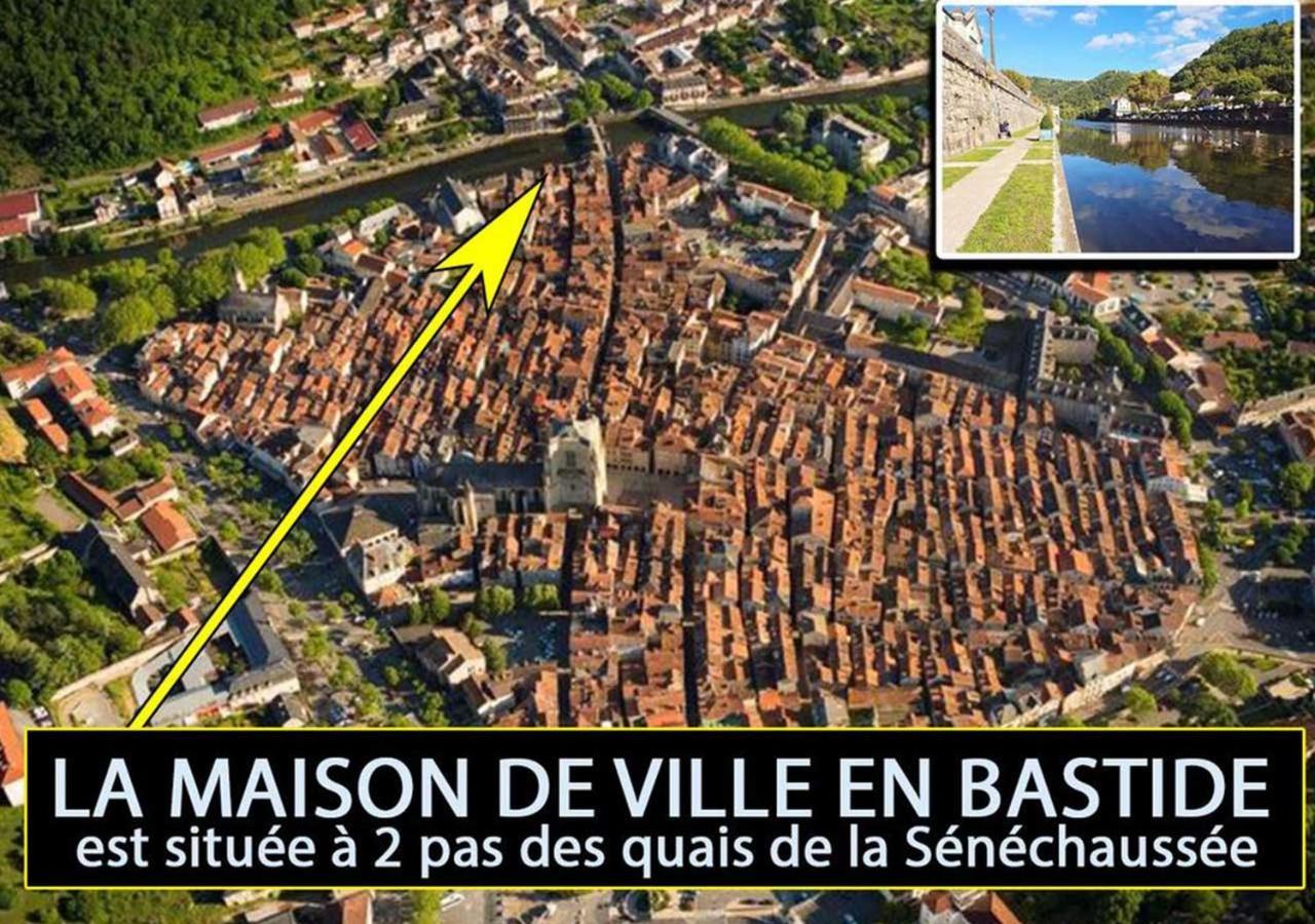 La Maison De Ville Independante My Bastide Classee Villefranche-de-Rouergue Dış mekan fotoğraf